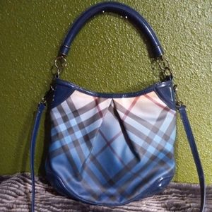 Burberry blue ombre' bag